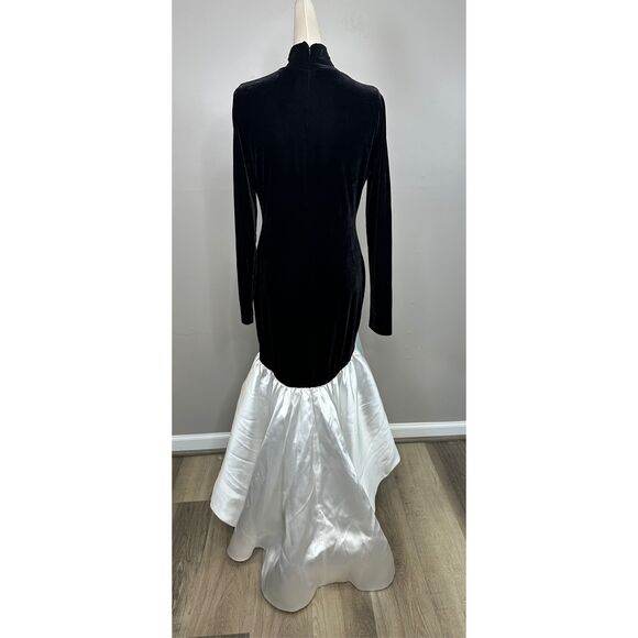 ET OCHS Dylan Turtleneck High-Low Mermaid Gown Size US 6 $648 - Picture 10 of 13